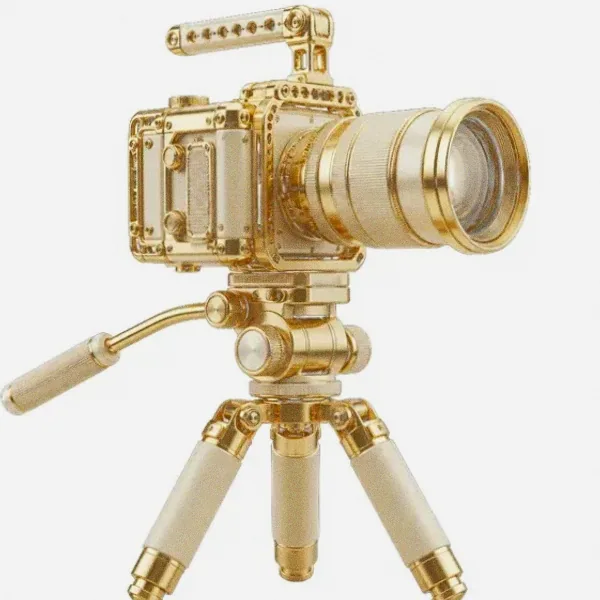 Camera on tripod — Garrison Bet